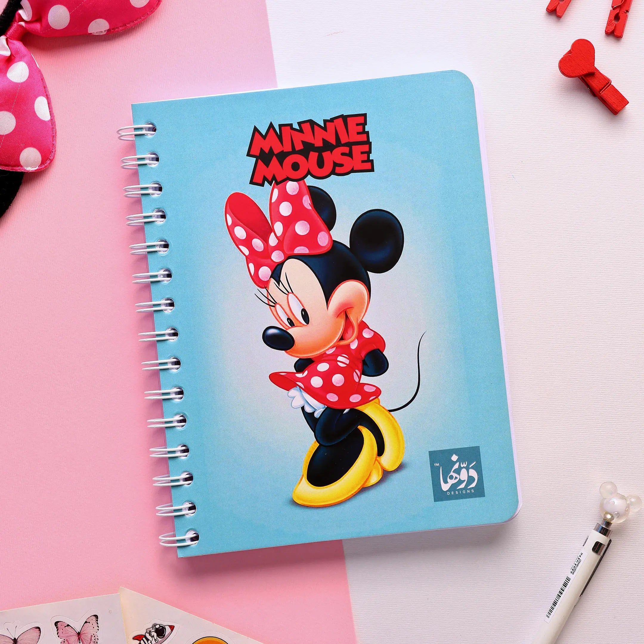 Minnie Mouse | SafeZone Notebook (Wired/HardCover)