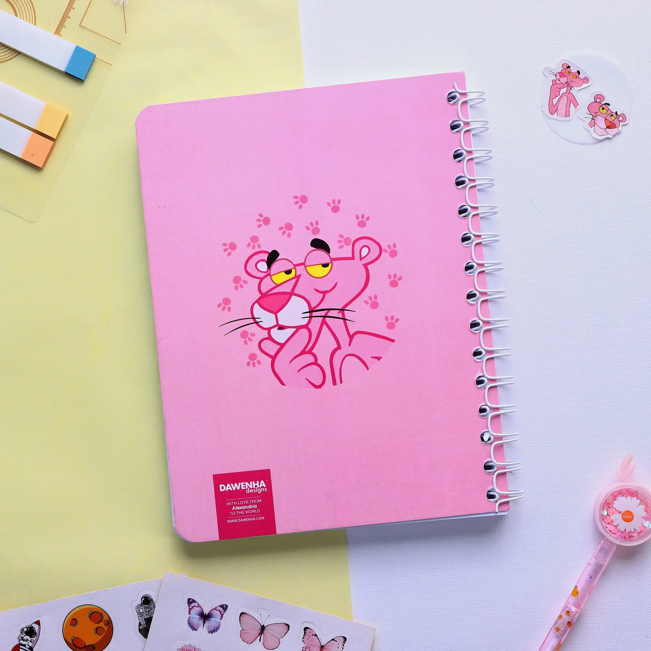 Pink Panther | SafeZone Notebook (Wired/HardCover)