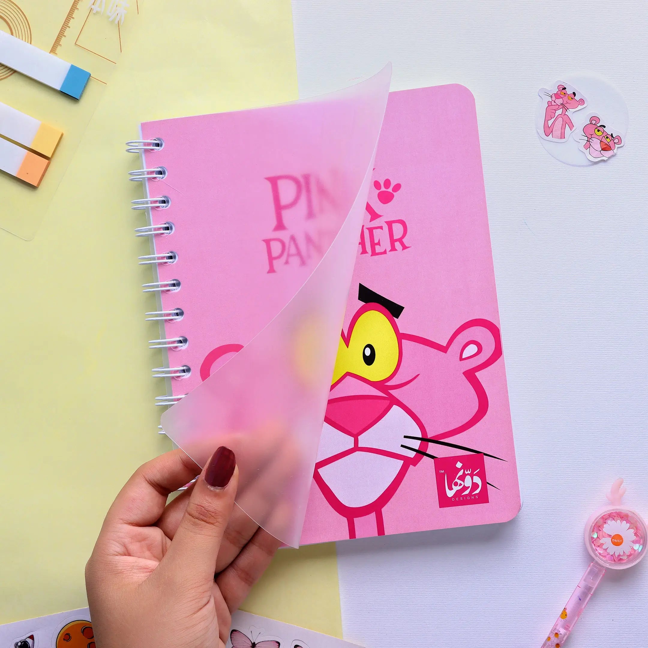 Pink Panther | SafeZone Notebook (Wired/HardCover)