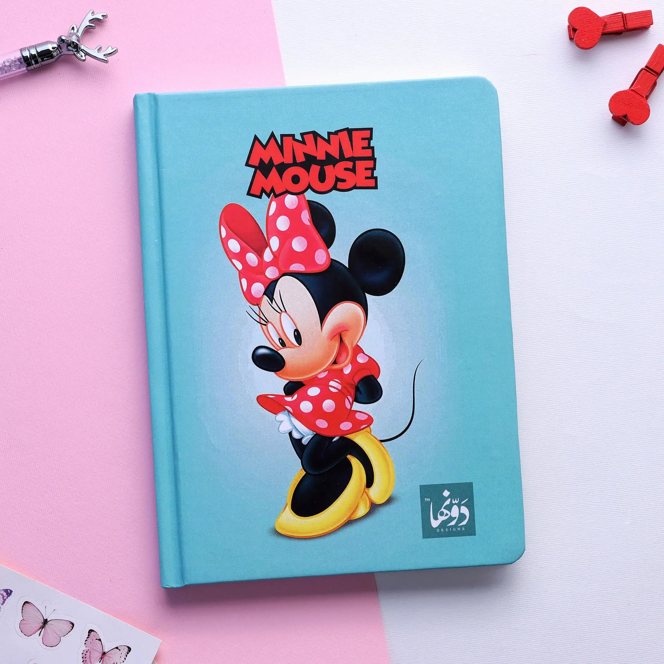 Minnie Mouse | SafeZone Notebook (Wired/HardCover)