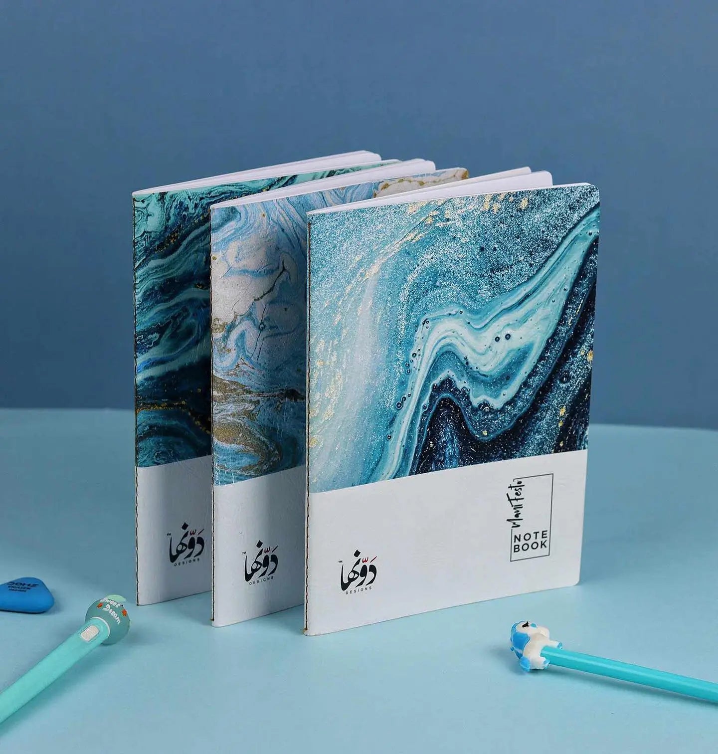 Blue Gum | Manifesto 3 notebooks set