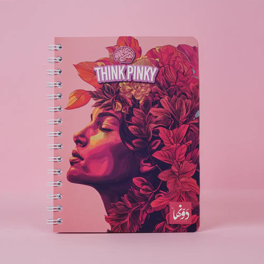 Pinky Hippie | Safezone Notebook (wired/Hardcover)