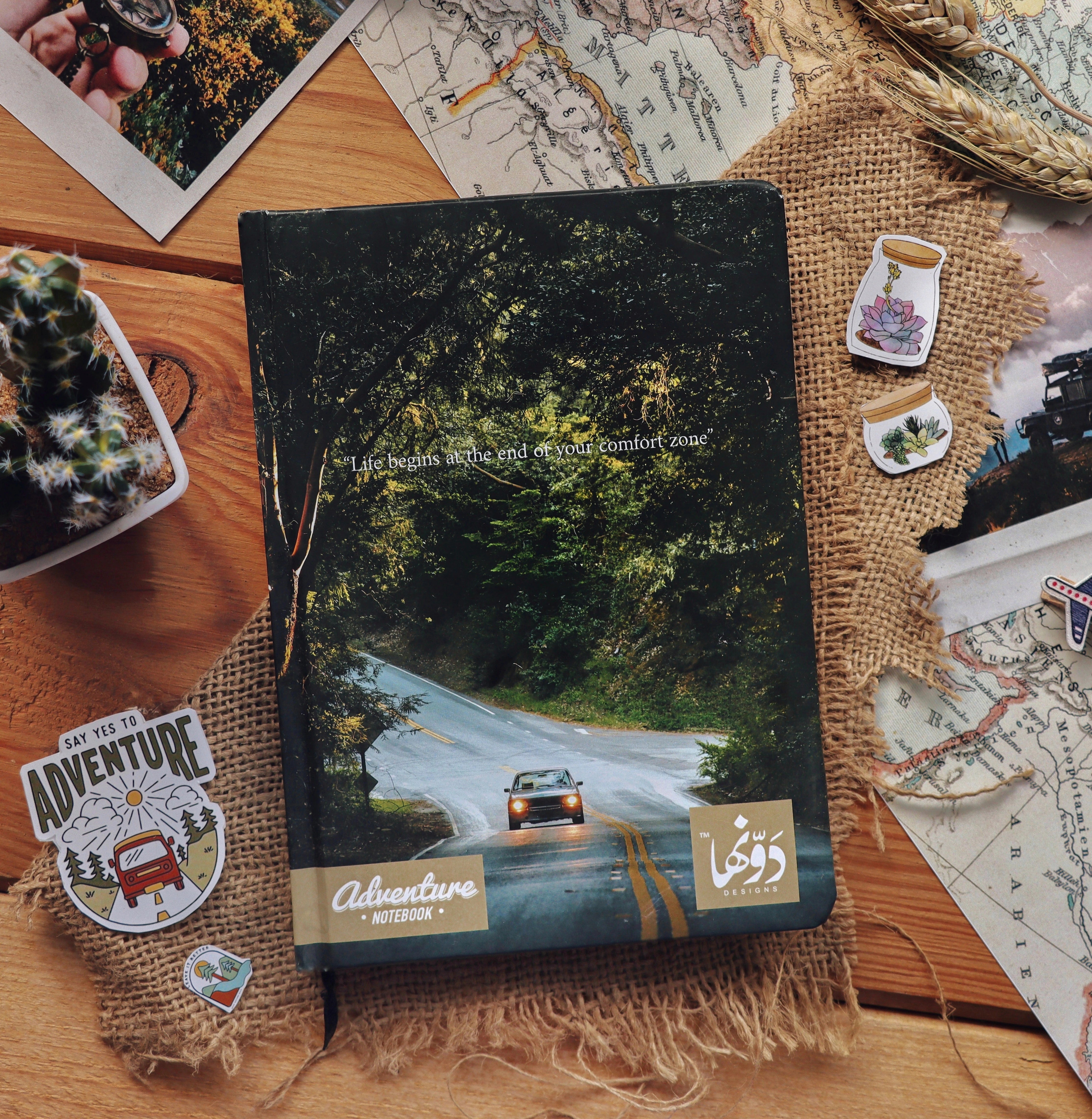 Life Begins | Adventure Notebook Pack