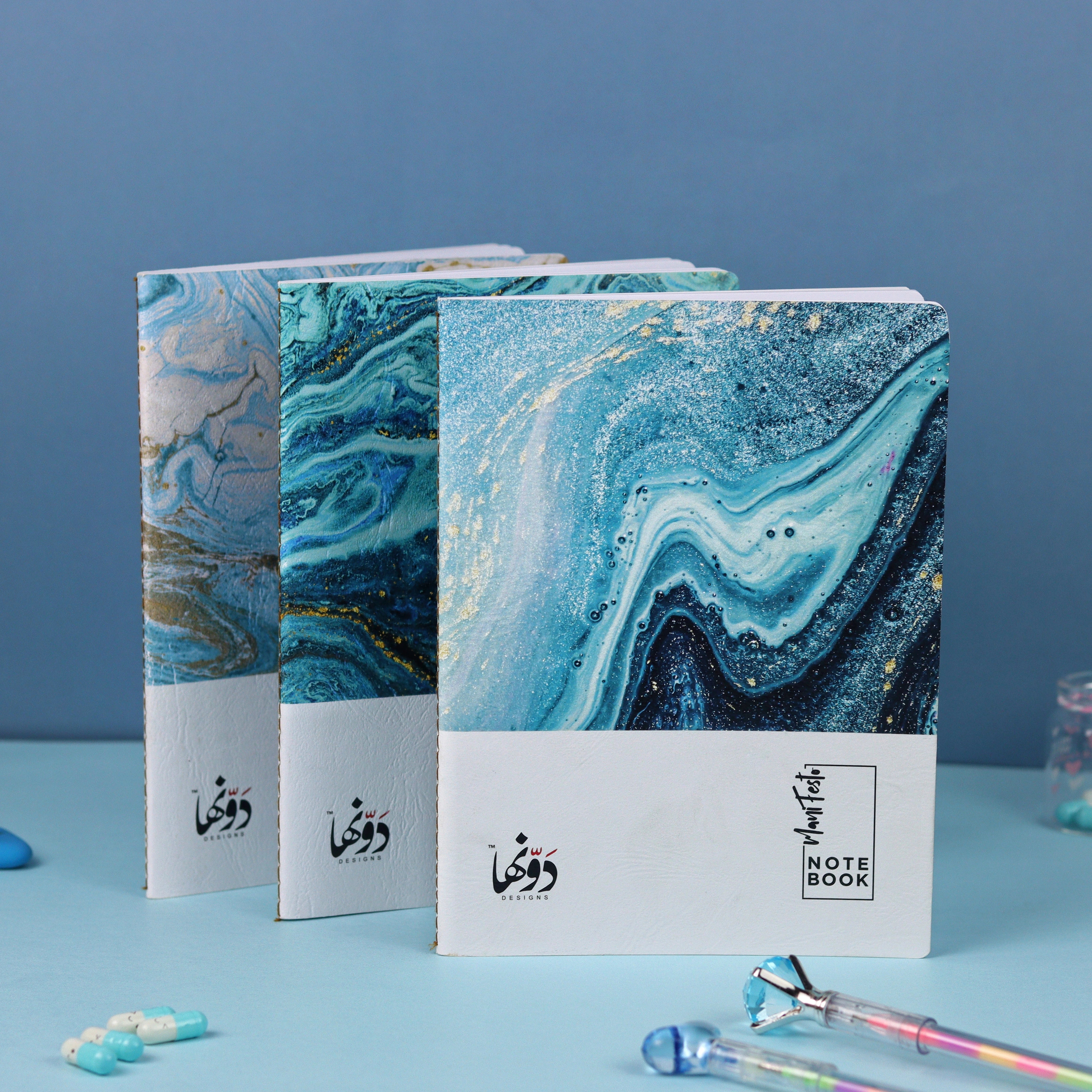 Blue Gum | Manifesto 3 notebooks set