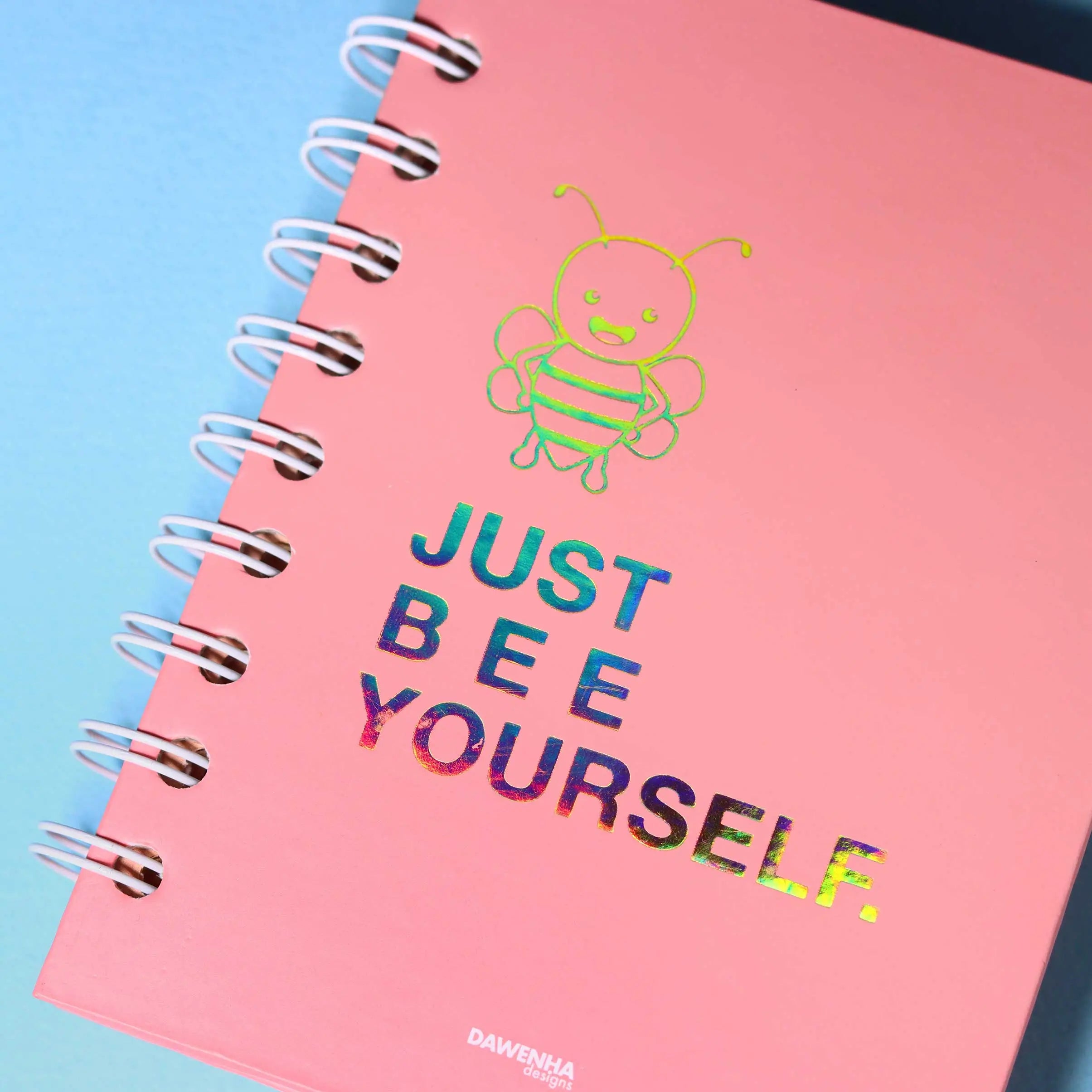 Bee yourself Pastel Notebook