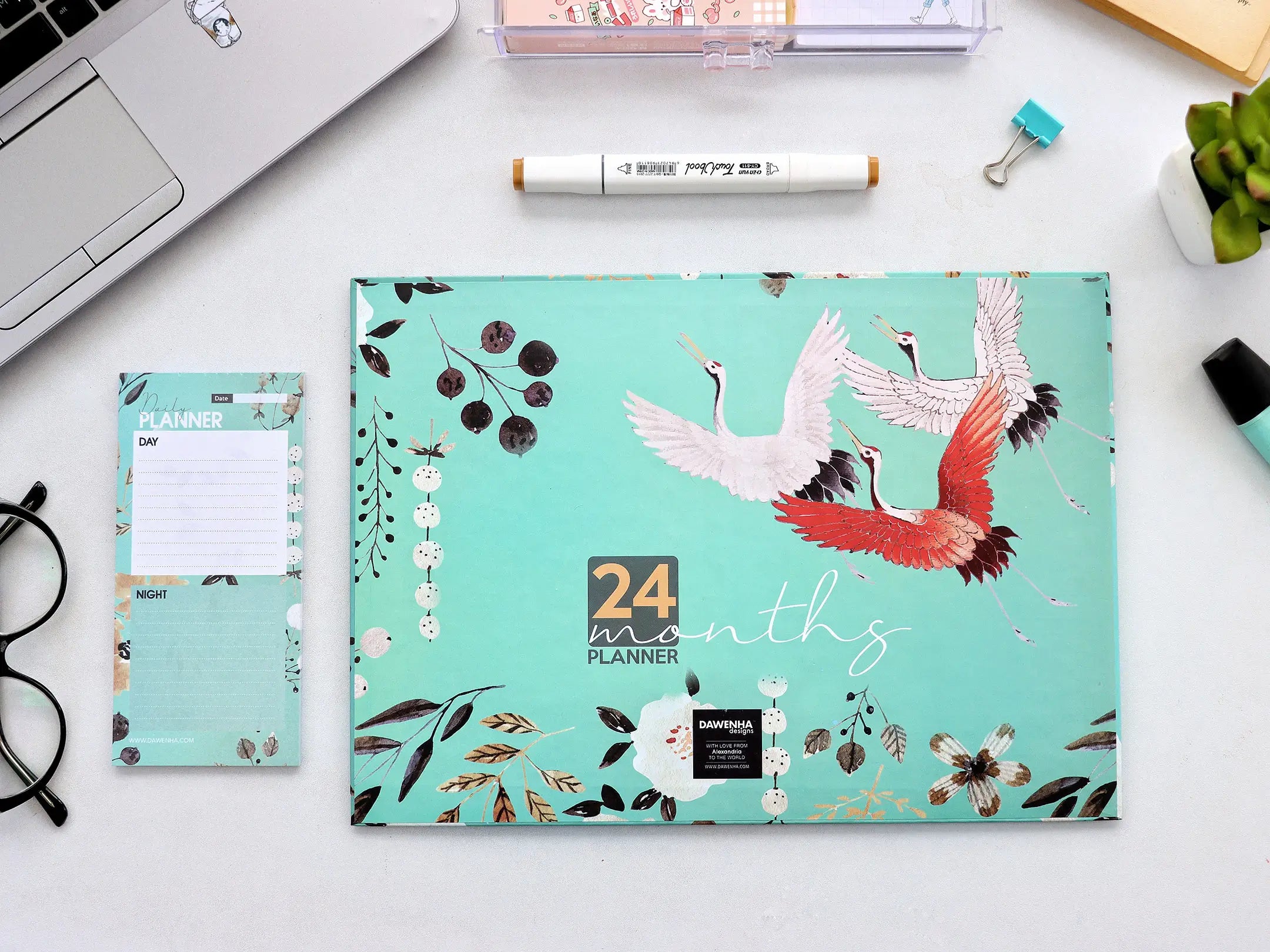 Sky birds Desk Calendar