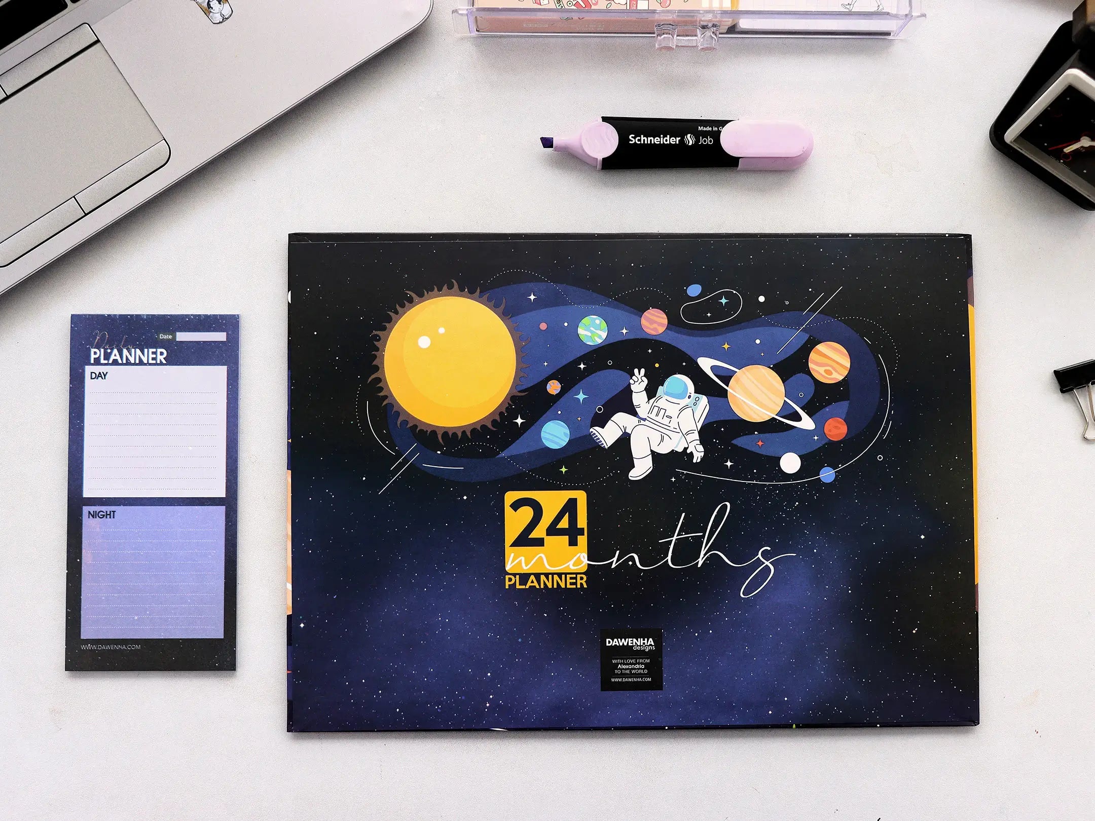 Spaceship Desk Calendar