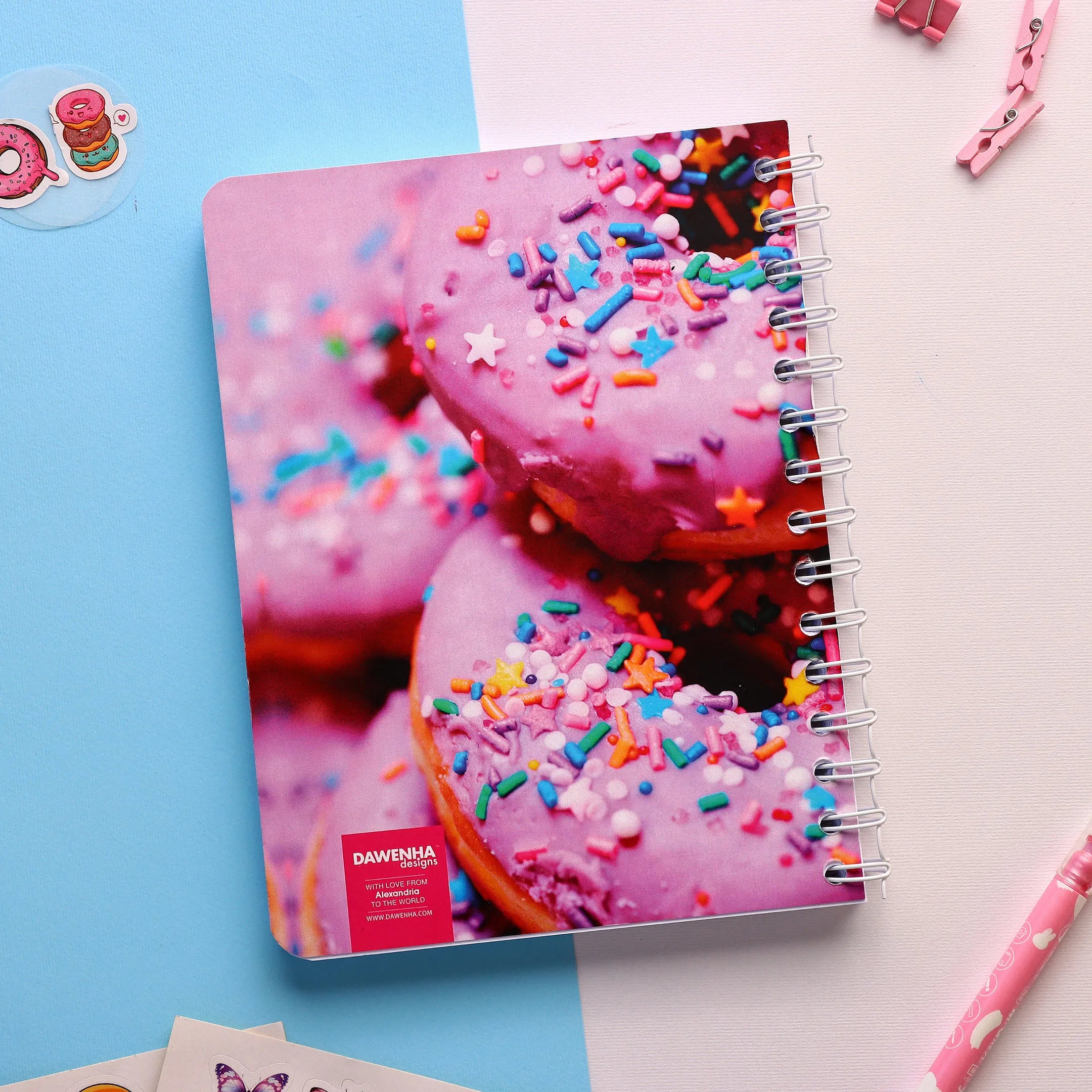 Donuts | SafeZone Notebook (Wired/HardCover)