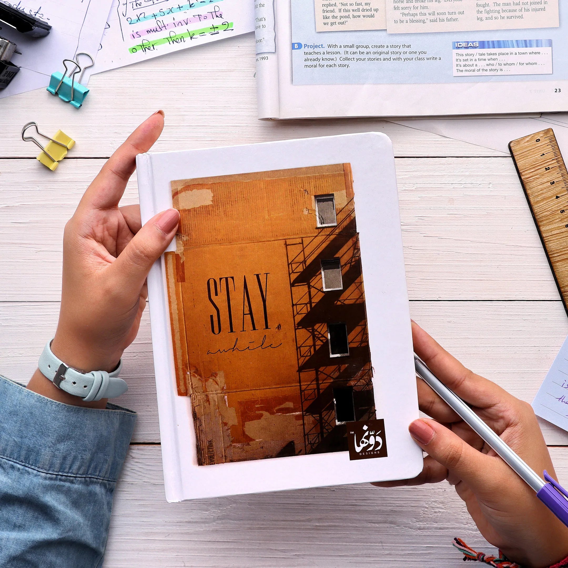 Stay | SafeZone Notebook (Wired/HardCover)