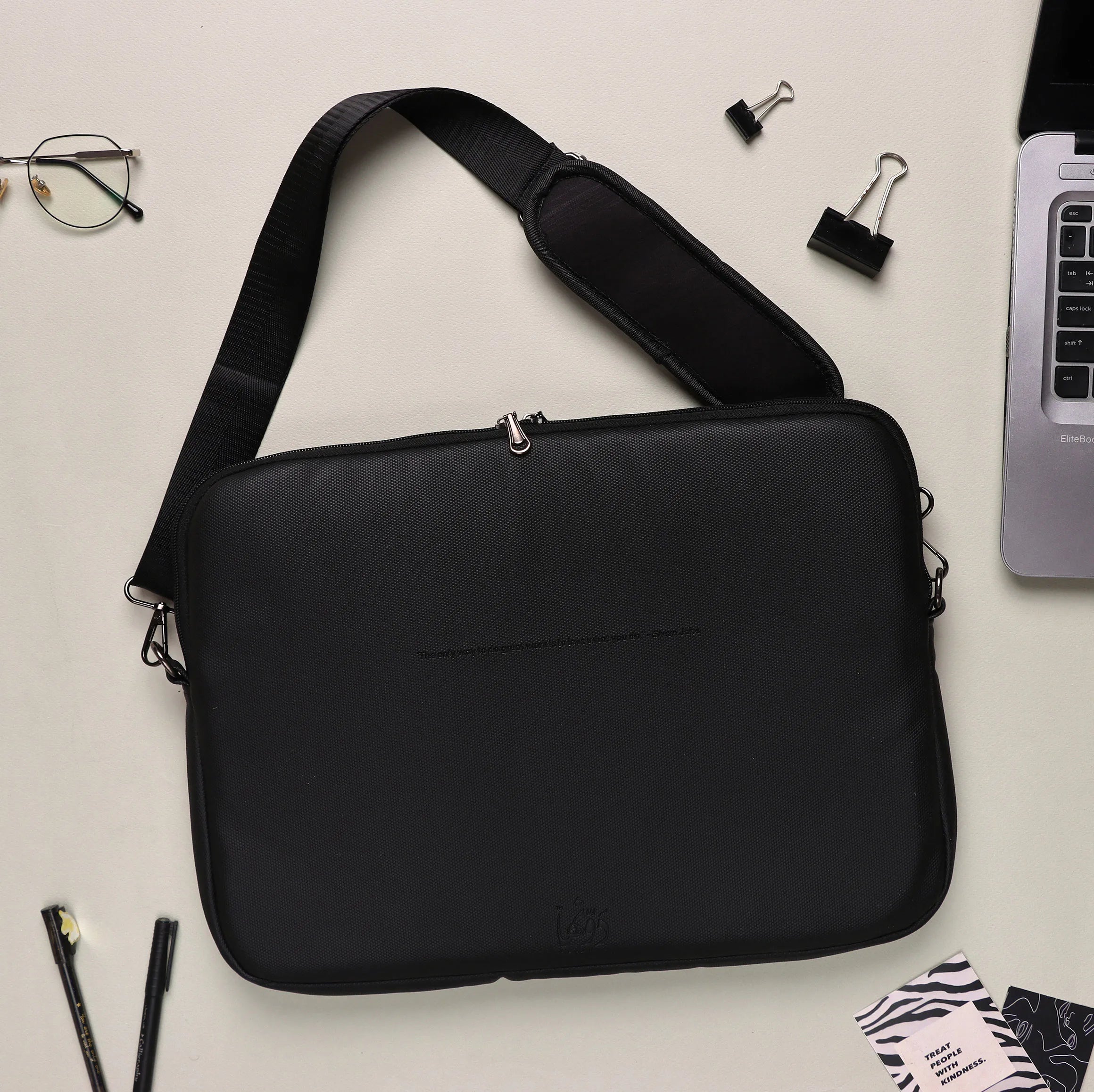 Shoulder Laptop Sleeve | Black