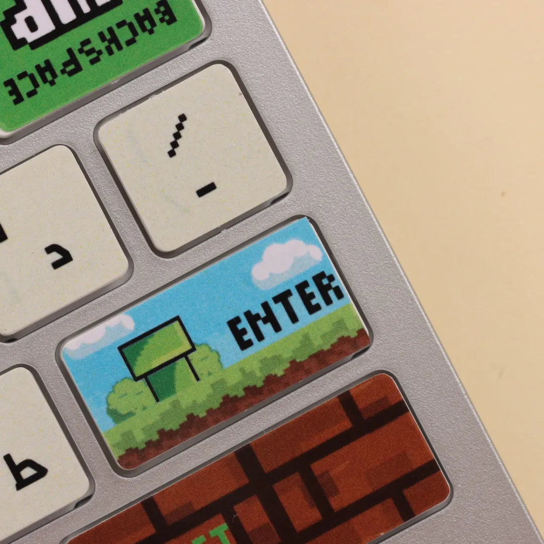 Keyboard Sticker| Super Mario