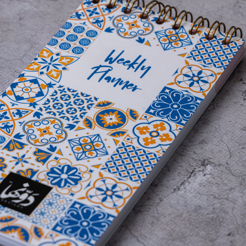 Moroccan Style Weekly Planner