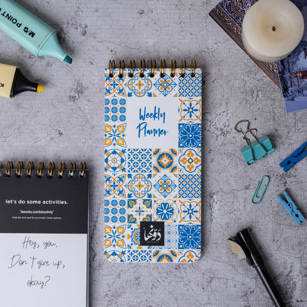 Moroccan Style Weekly Planner