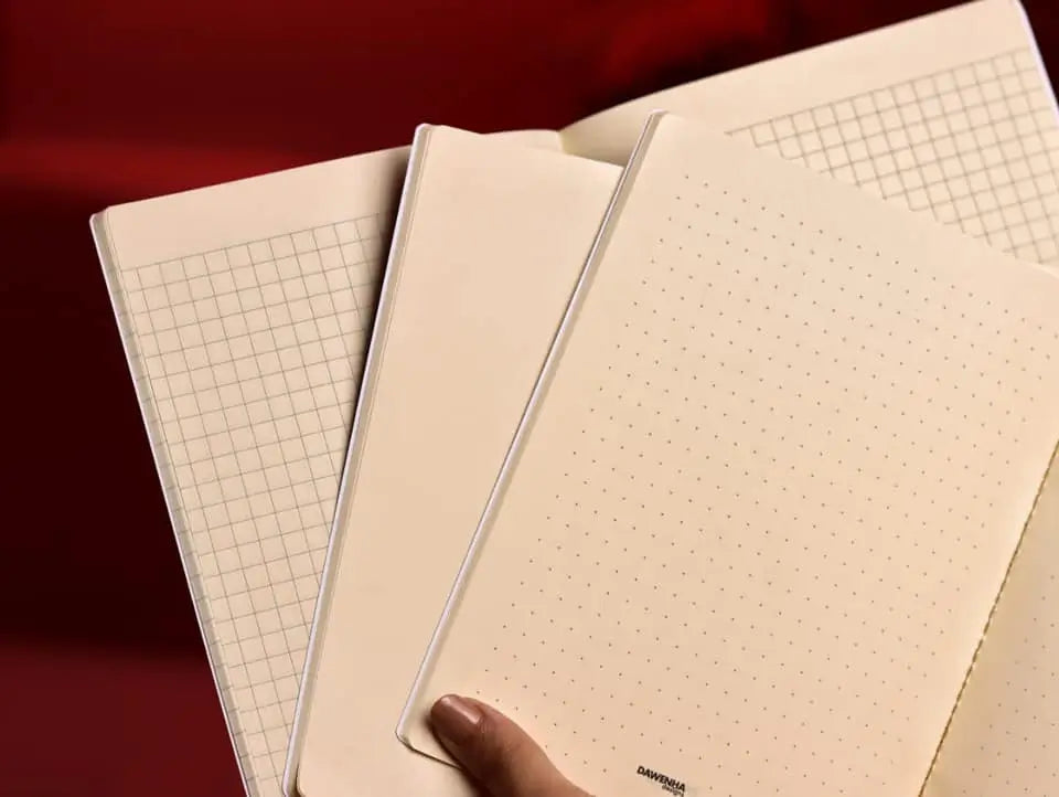 Animation | Manifesto Mix 3 notebooks set  (Blank + Dotted + Squared)