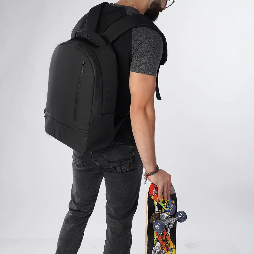 Leather Backpack | Black