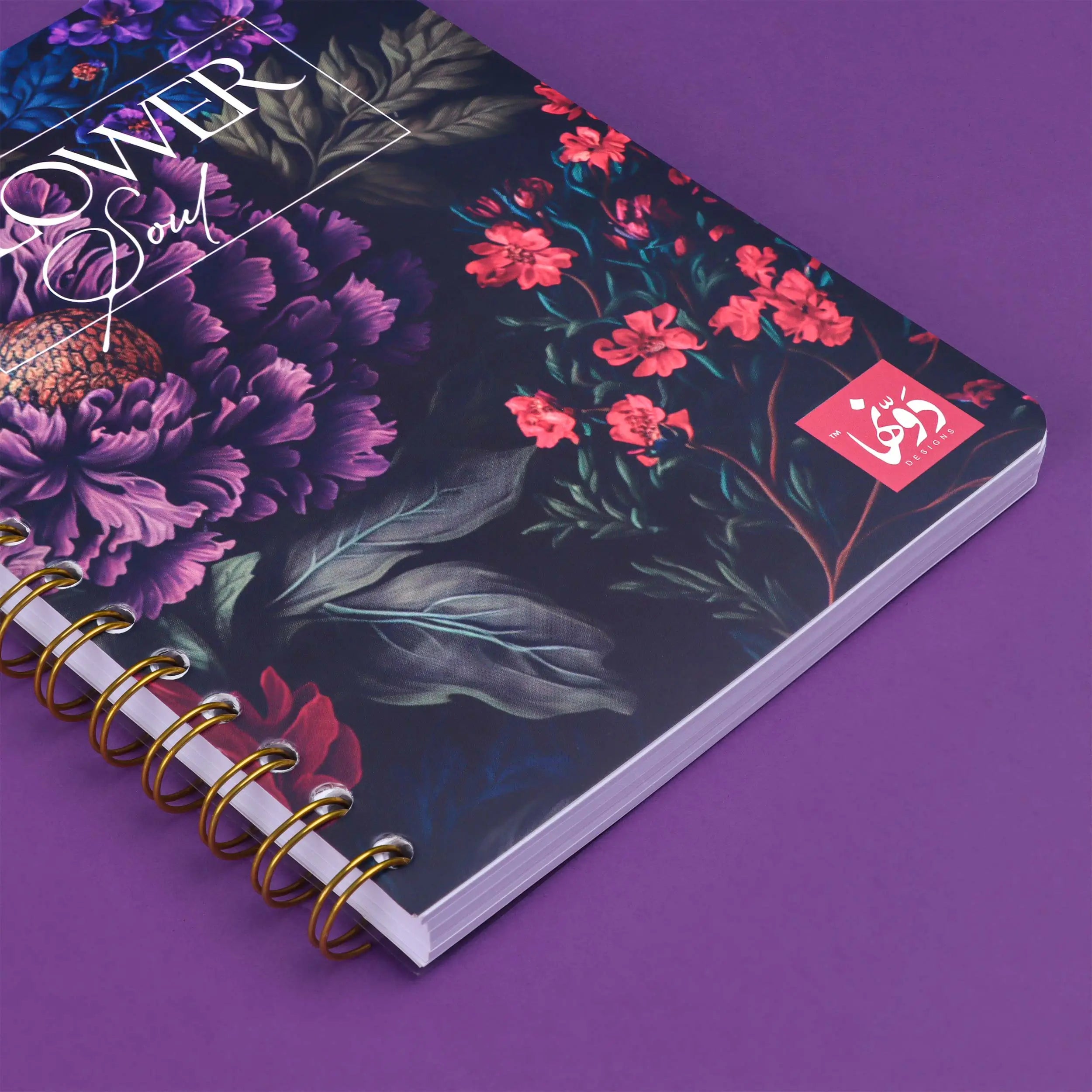 Floral Symphony | Safezone Notebook (Wired/HardCover)