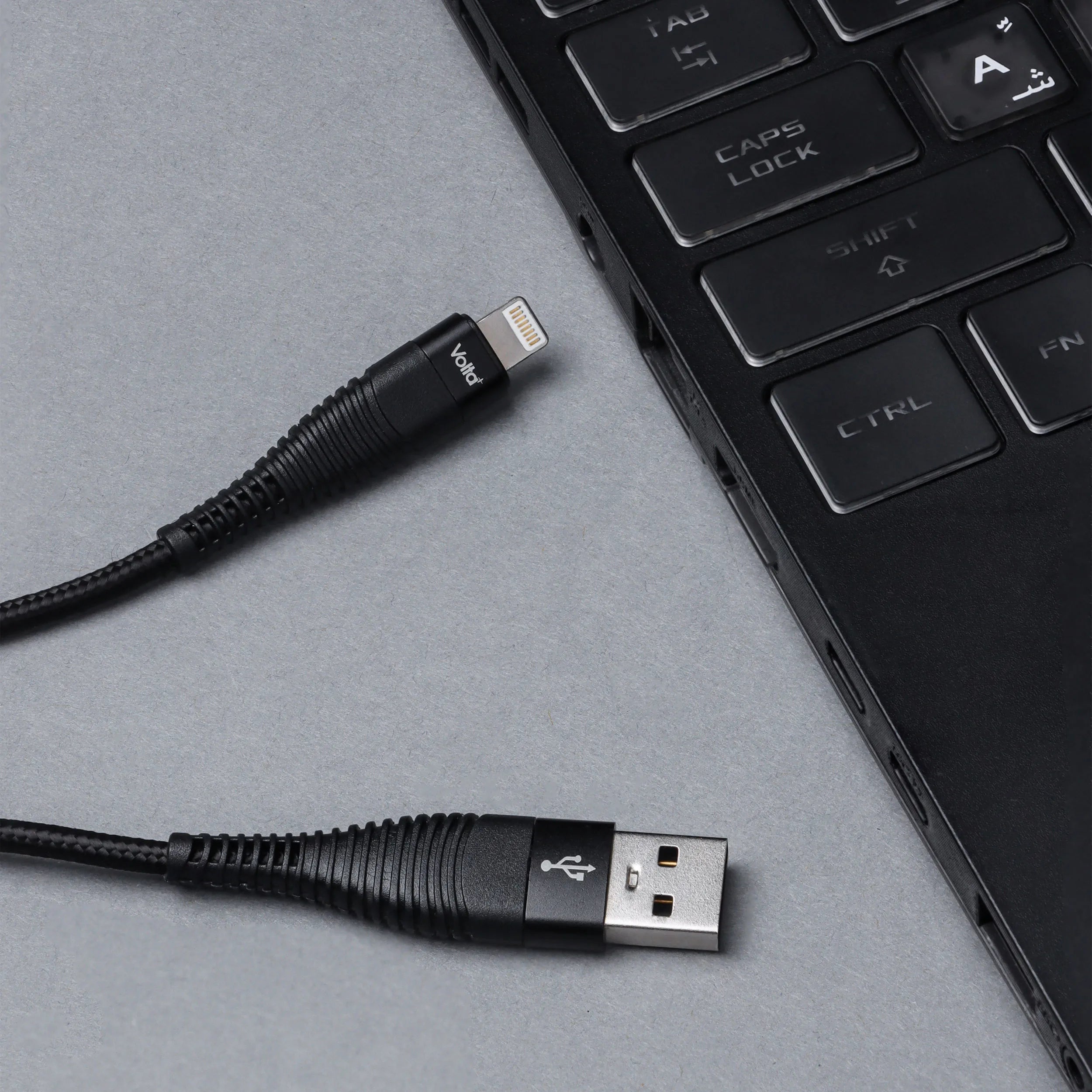 Volta+ PowerLink Cable (USB-A to Iphone Lightning)