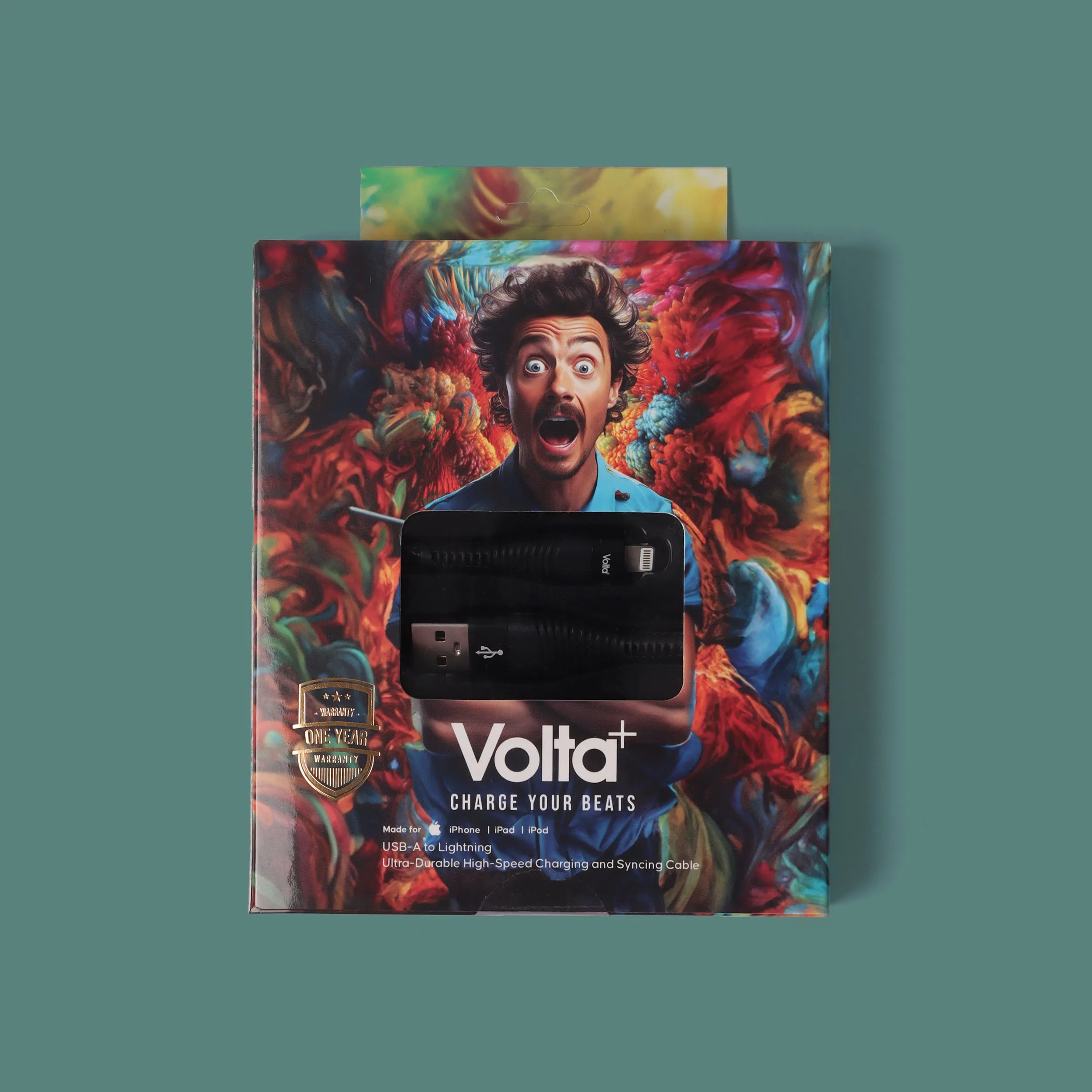 Volta+ PowerLink Cable (USB-A to Iphone Lightning)