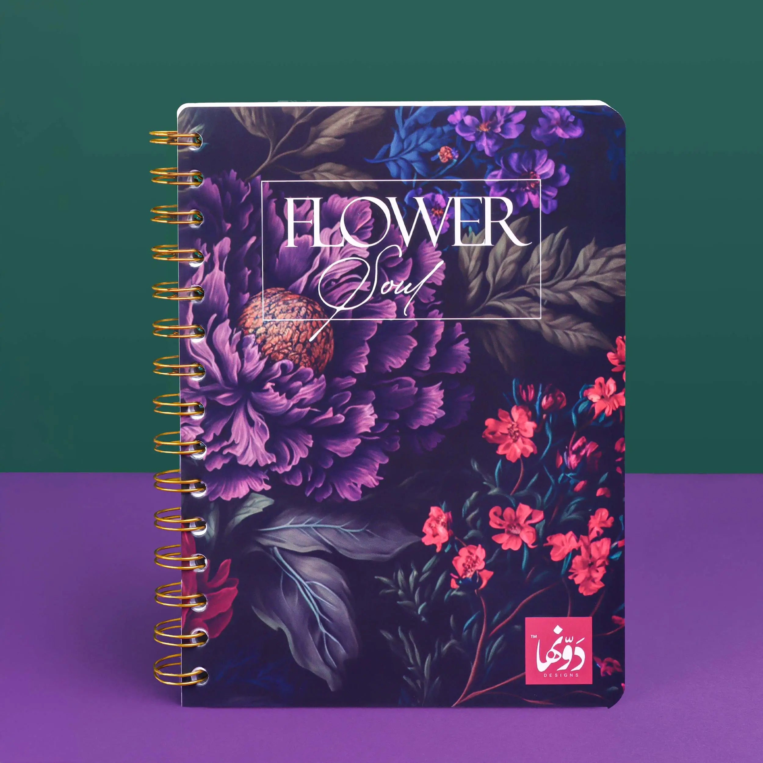 Floral Symphony | Safezone Notebook (Wired/HardCover)