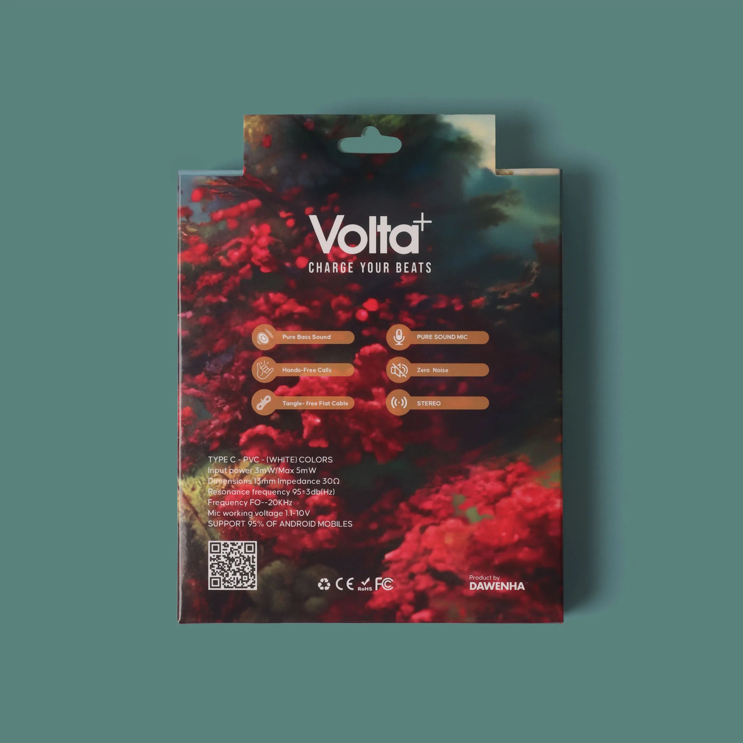 Volta+ Harmony Headphones with mic (USB-C)