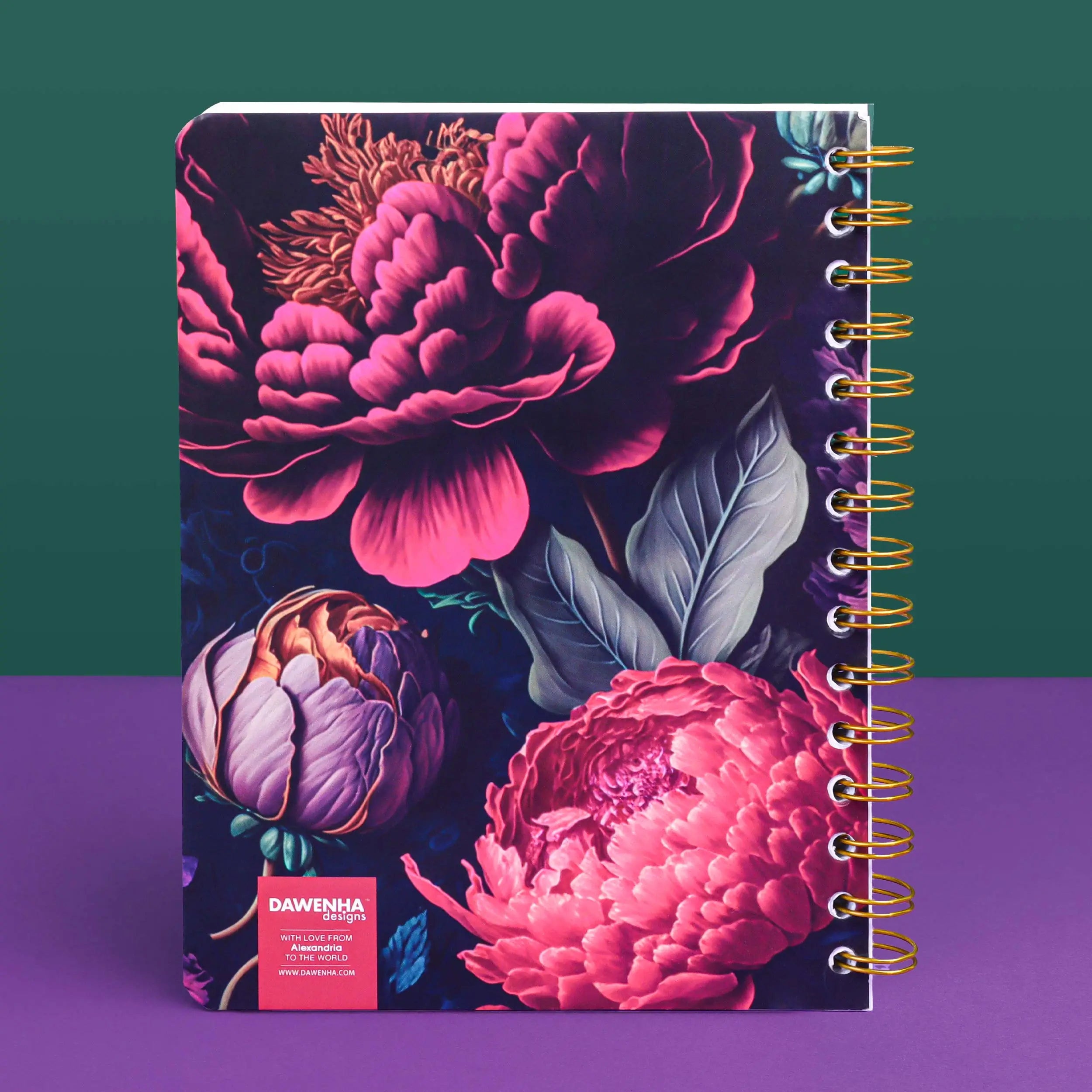 Floral Symphony | Safezone Notebook (Wired/HardCover)