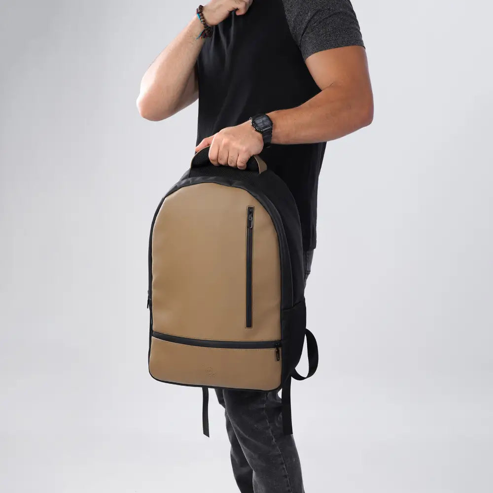 Leather Backpack | Brown