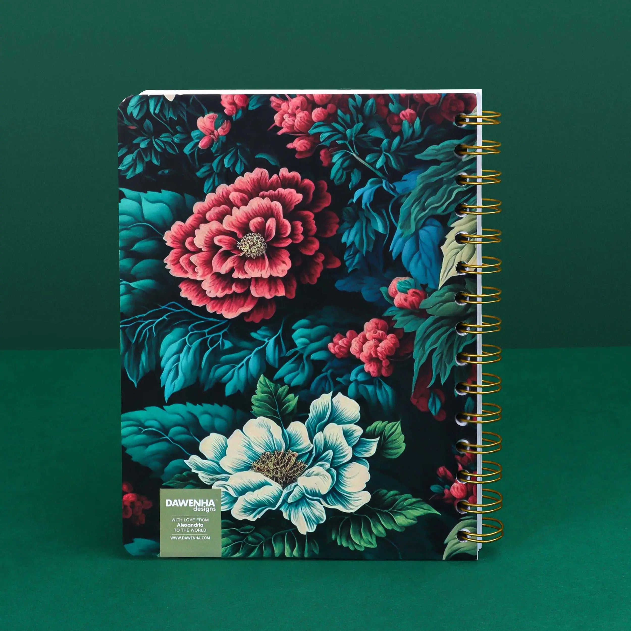 Botanical Green | Safezone Notebook (Wired/HardCover)