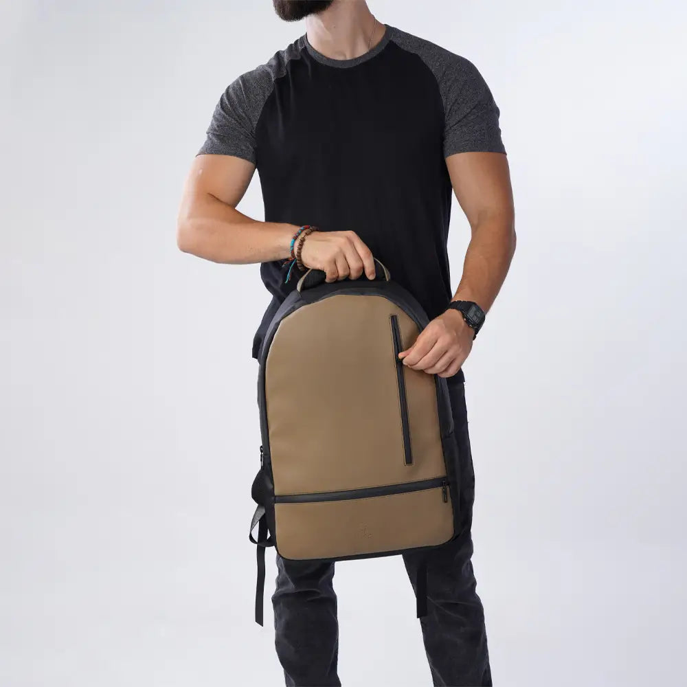 Leather Backpack | Brown