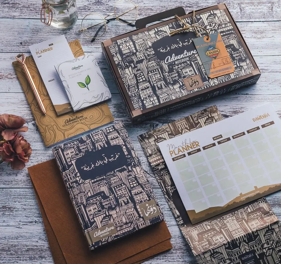 غريب في بلاد غريبة  | Adventure Notebook Pack