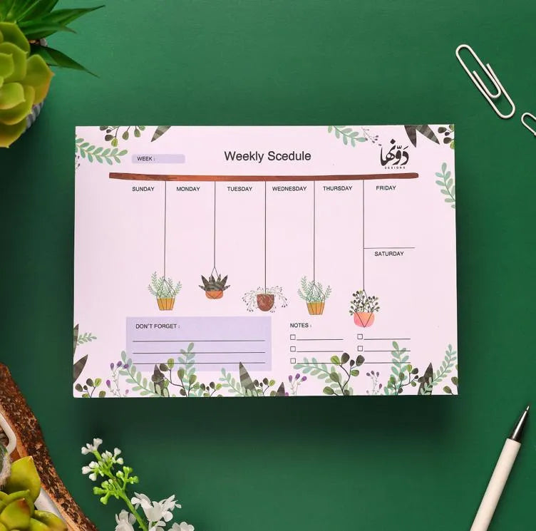 Houseplant - To-Do Pad English