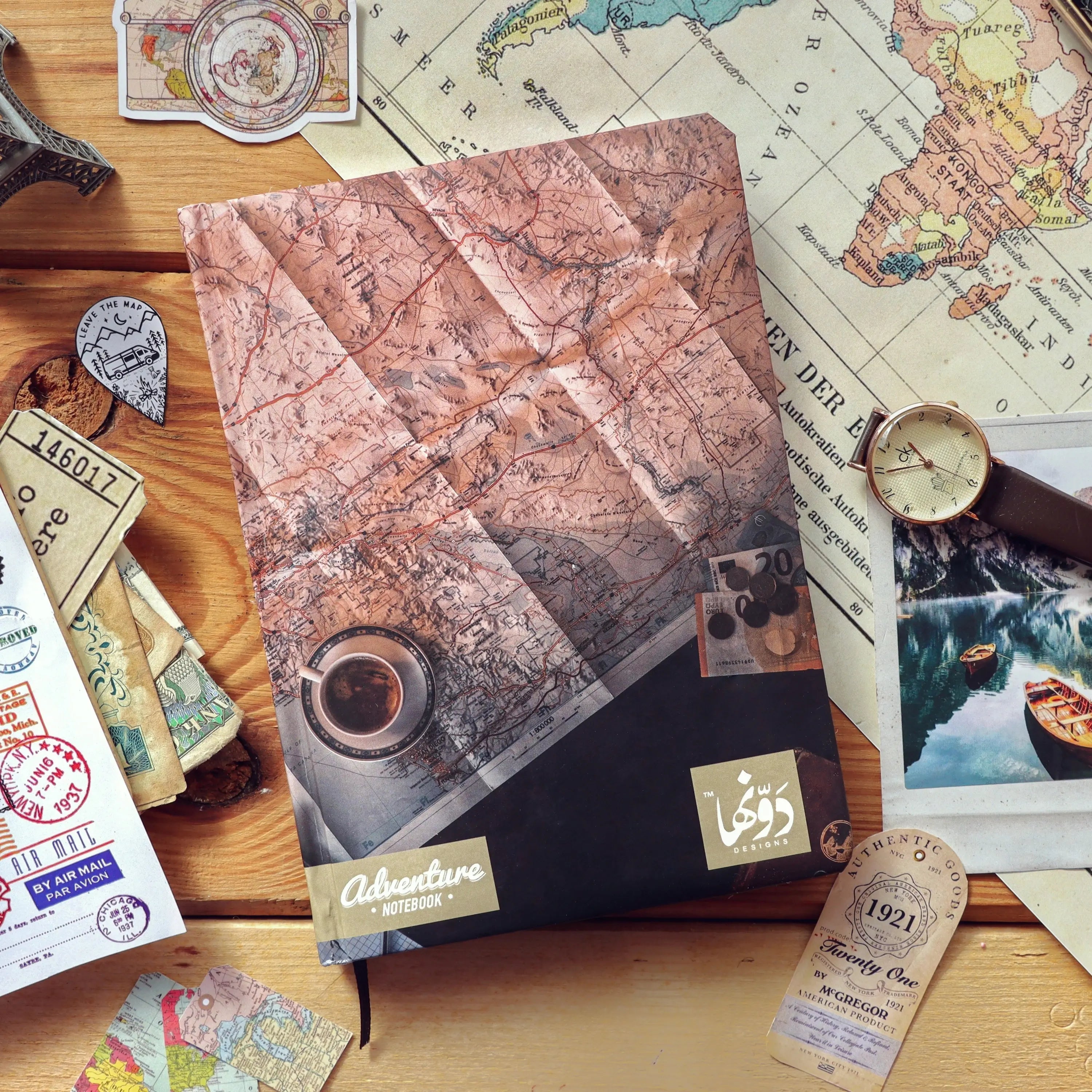 Map Addict | Adventure Notebook Pack