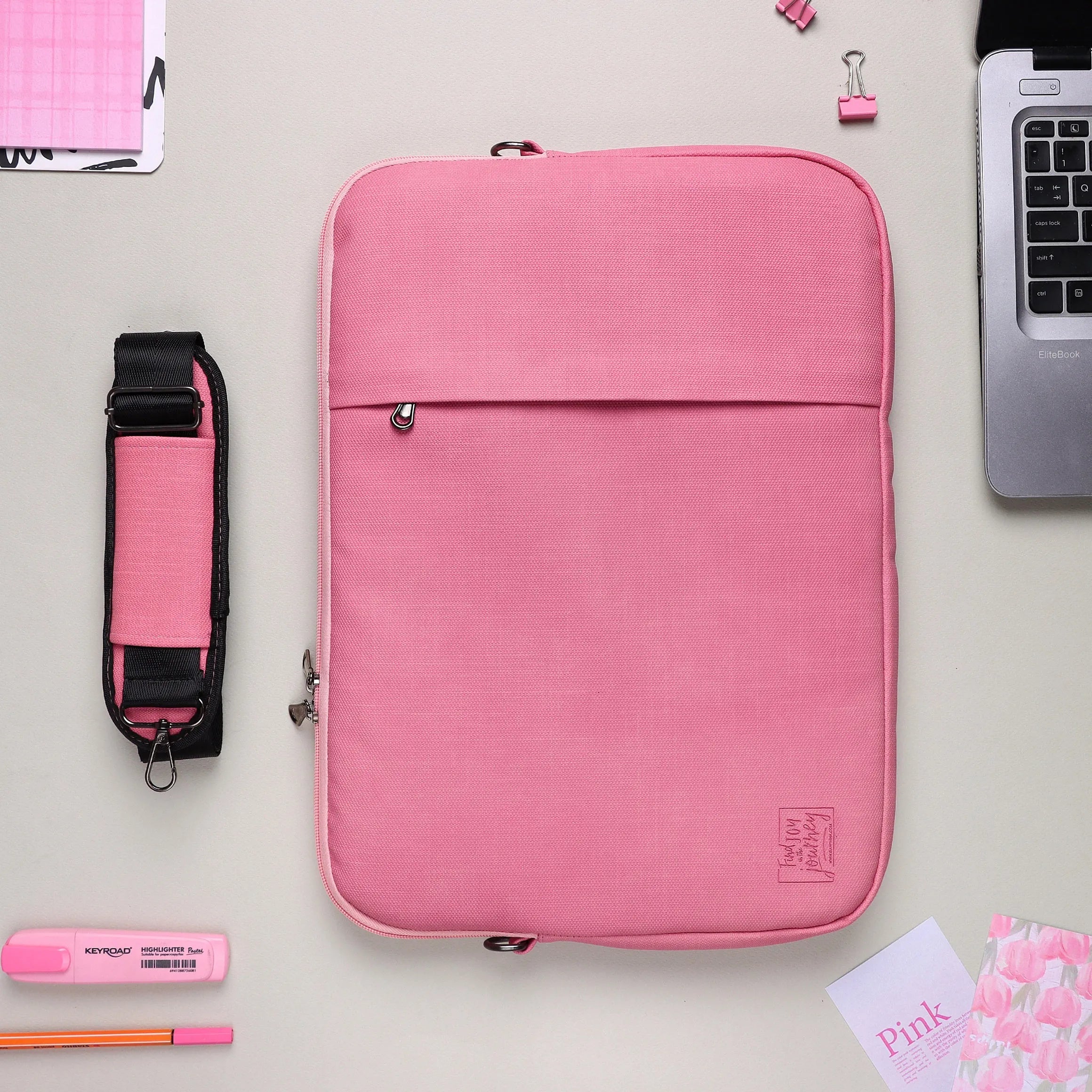 Shoulder Laptop Sleeve | Pinky