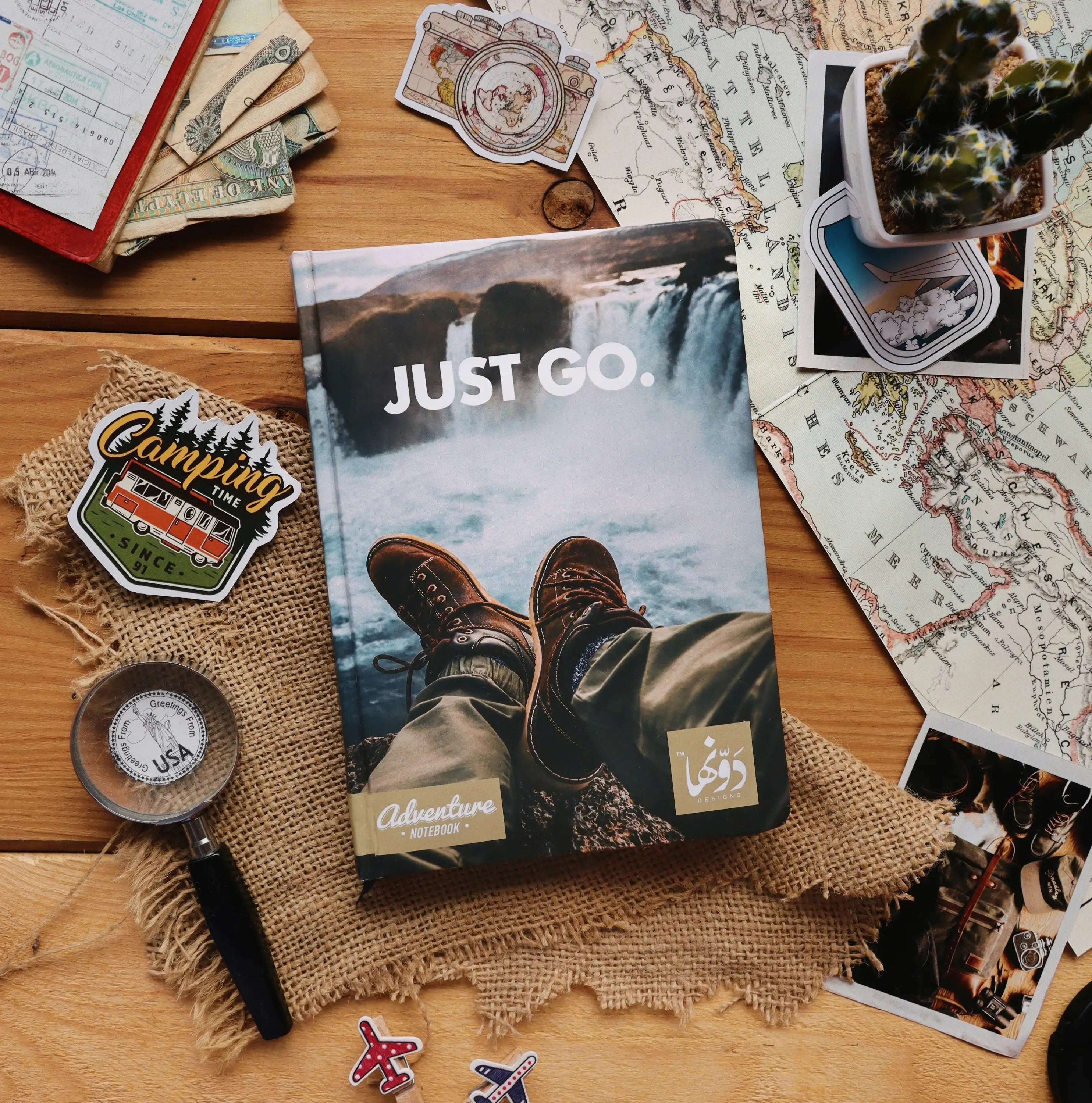 Just Go | Adventure Notebook Pack